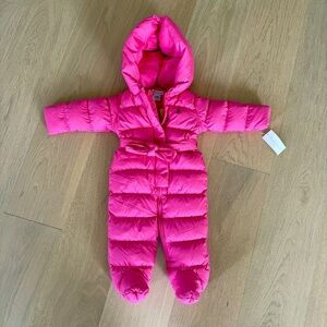 Ralph Lauren 9 months Baby Puffer Bunting Snowsuit